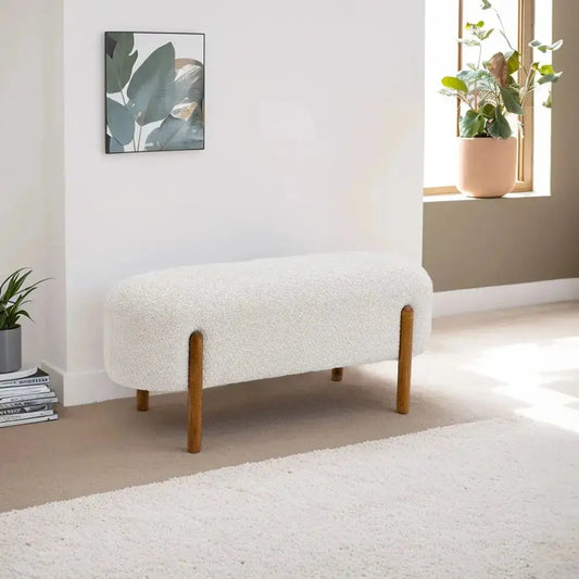 Rectangular Contemporary Household Upholstered Bench Furnish Wise