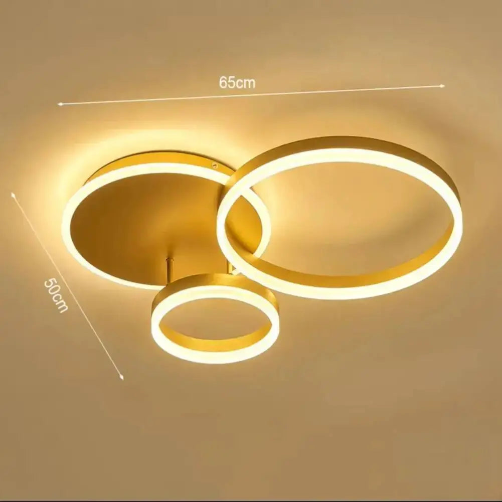 Modern Round LED Chandelier Ceiling Light Furnish Wise