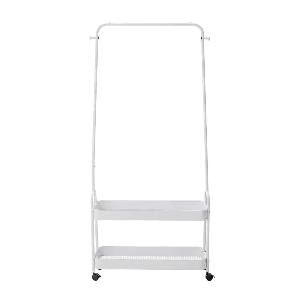 Floor-standing Household Storage Rack with Wheels Furnish Wise