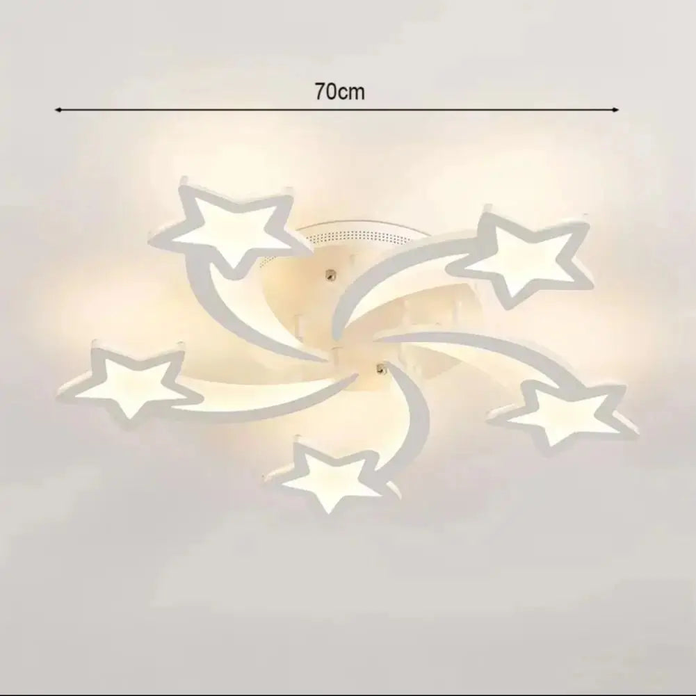 Modern Star LED Chandelier Ceiling Light Furnish Wise