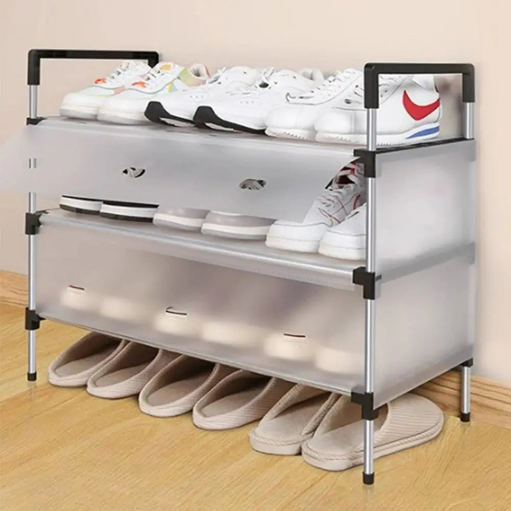 3-Layer Easy Assemble Shoe Cabinet Furnish Wise