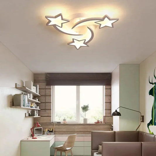 Modern Star LED Chandelier Ceiling Light Furnish Wise