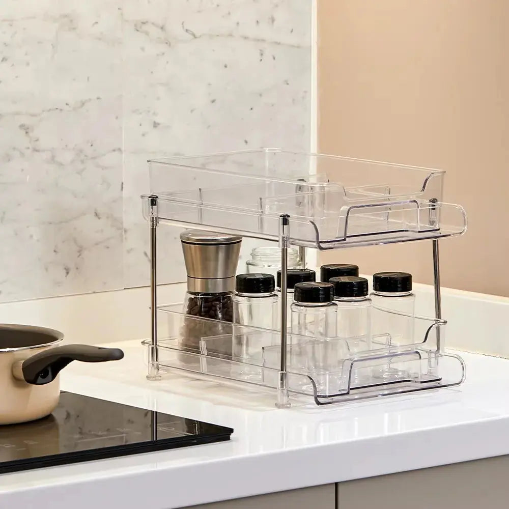 2 Tier Kitchen Organiser Furnish Wise