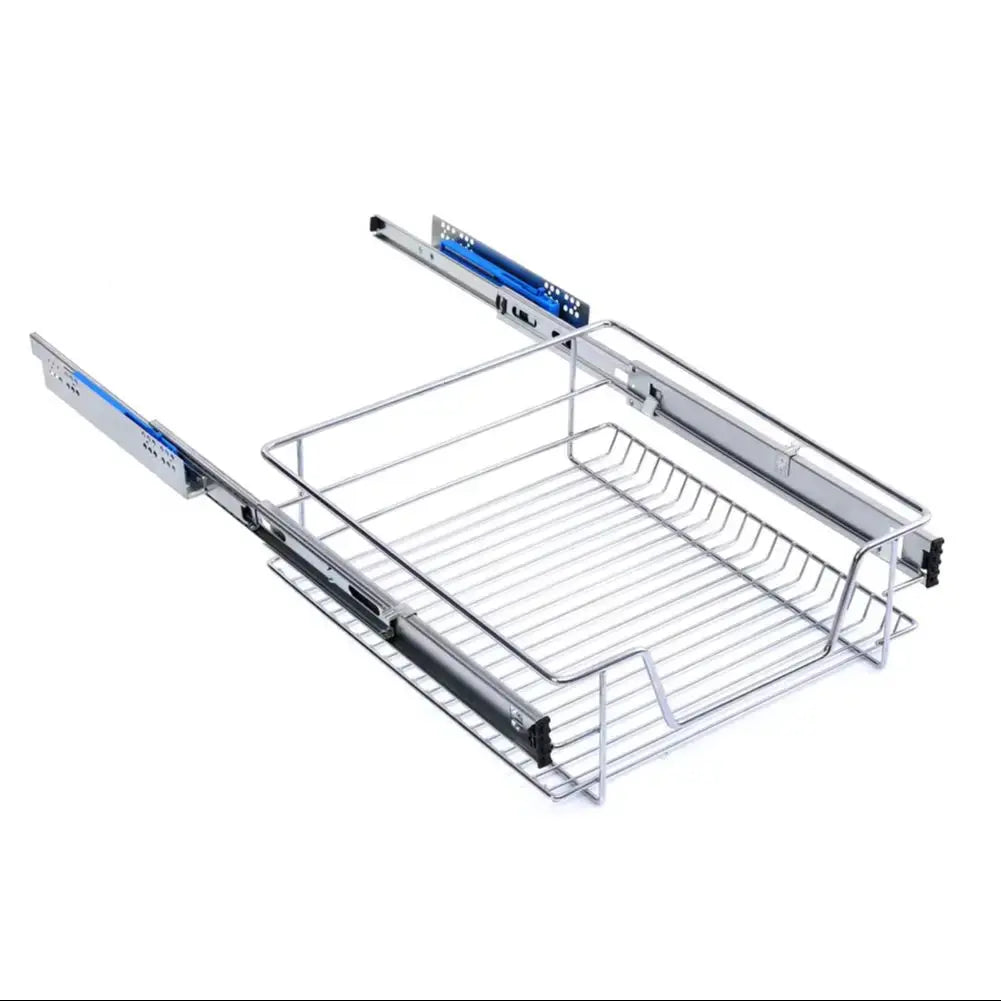 Pull Out Wire Basket Kitchen Cupboard Drawer Furnish Wise