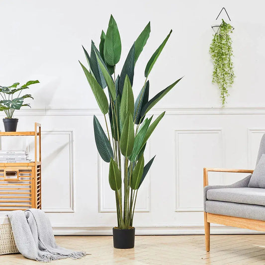 180cm Lifelike Artificial Bird of Paradise Plant Furnish Wise