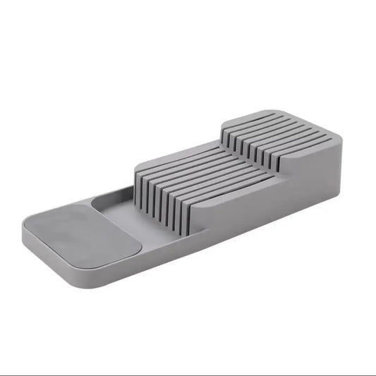 9 Slot Compact Kitchen Knife In Drawer Organiser Furnish Wise