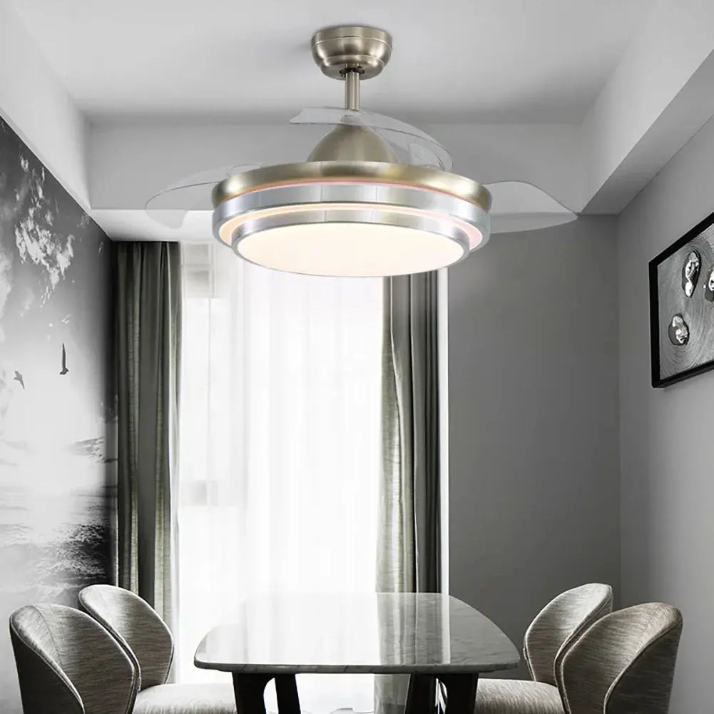 42 Inch Ceiling Fan Blade Light Chandelier Lamp + Remote Control Furnish Wise