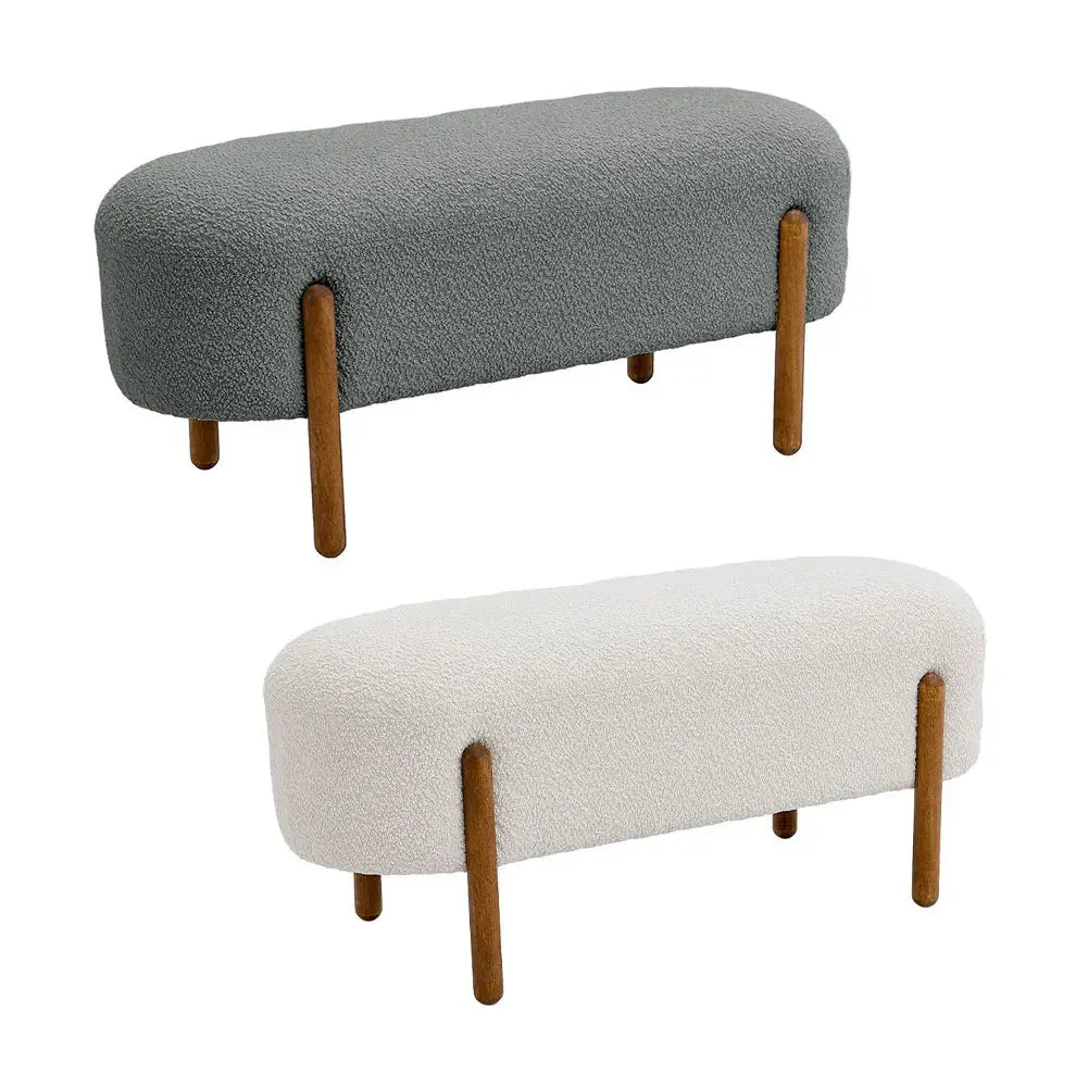 Rectangular Contemporary Household Upholstered Bench Furnish Wise