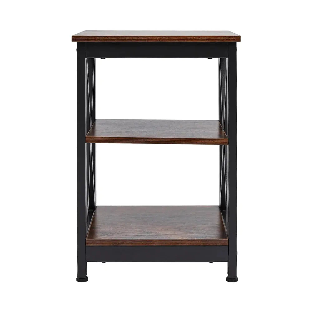 Brown Vintage Wooden Side Table End Table Wood Coffee Table