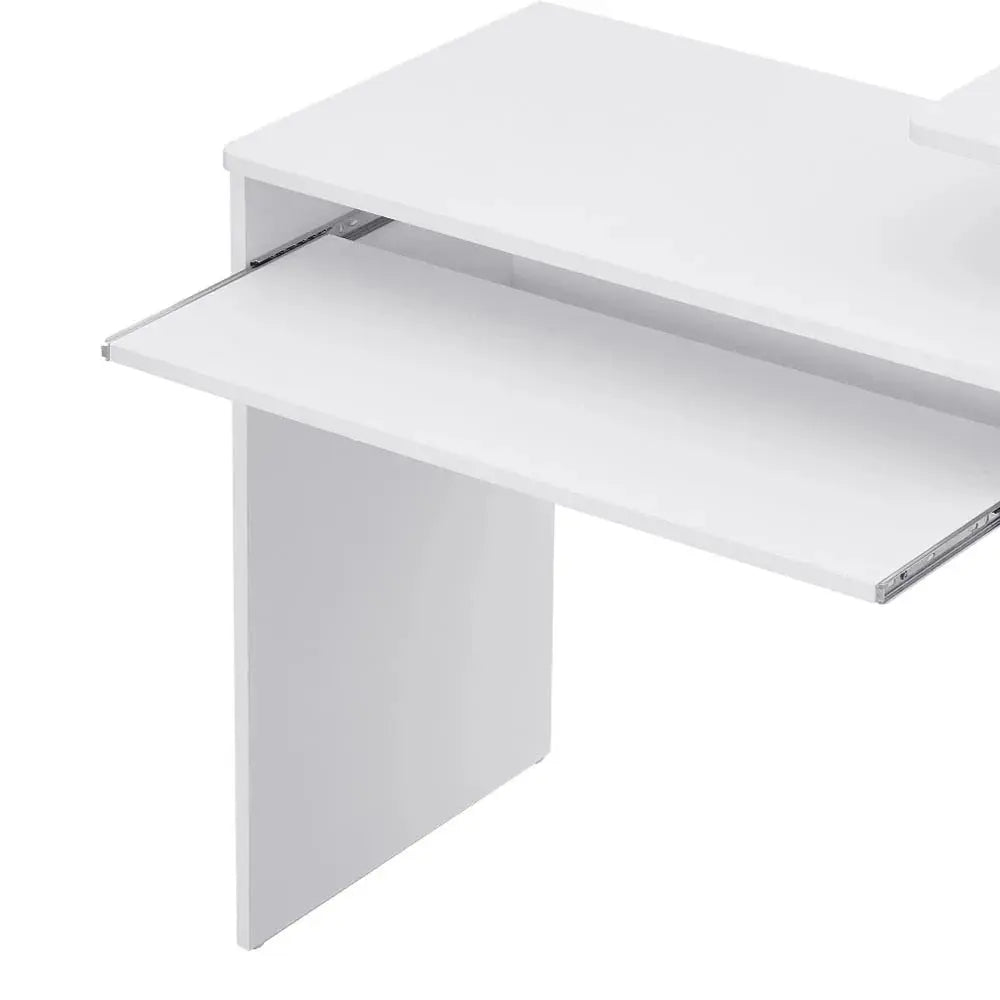 White Multipurpose Home Office Computer Desk