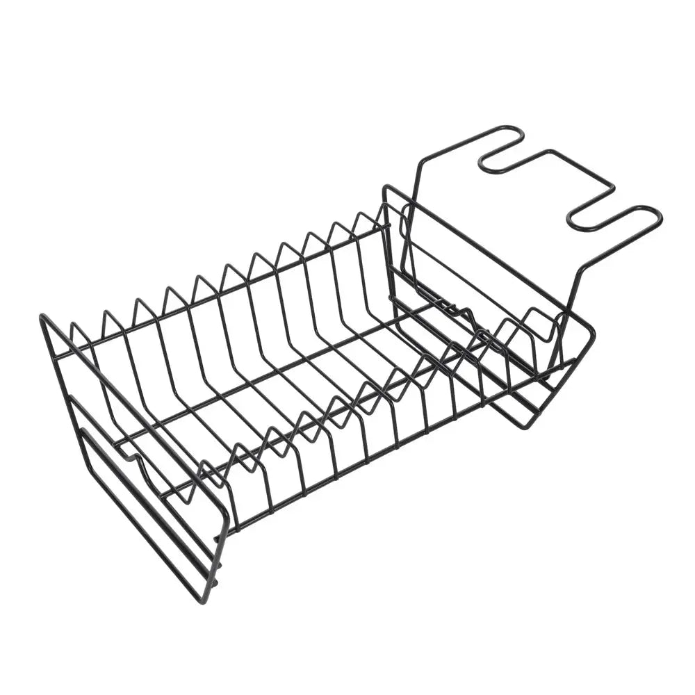 Multifunctional 2 Tier Detachable Dish Drainer Rack