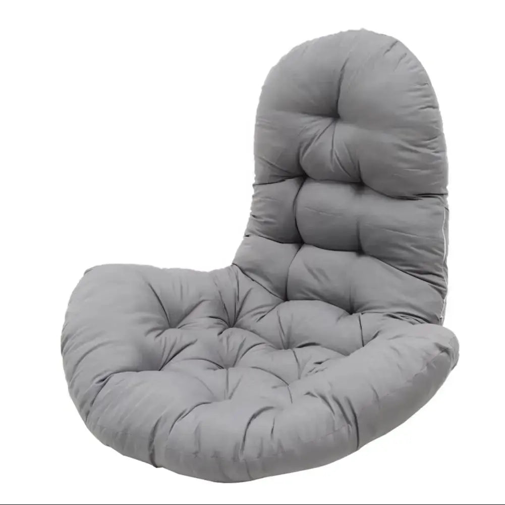 Hanging Egg Chair Thick Cushion Swing Chair Pad, Dark Grey