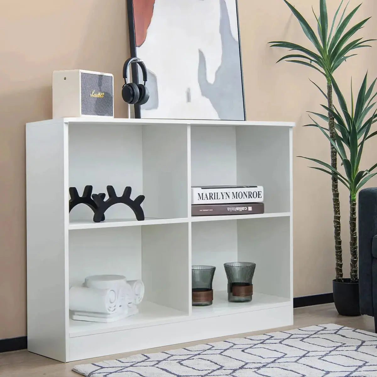 Sideboard Cabinet with Open Shelves