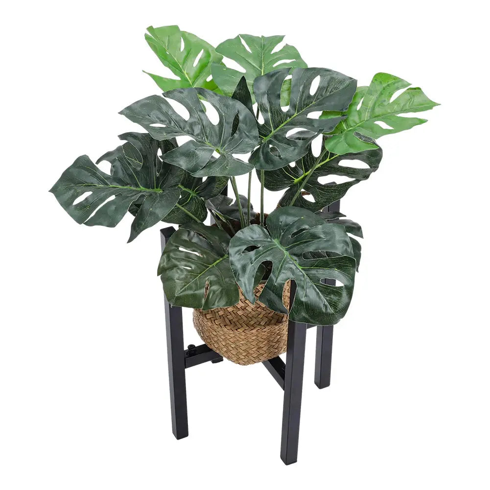 Simple Style Metal Plant Stand Flower Pot Holder Furnish Wise