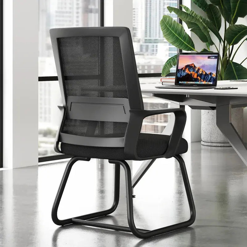 Ergonomic Mesh Office Chair - Breathable Computer Desk Chair with Lumbar Support, Height for Home & Dormitory Furnish Wise