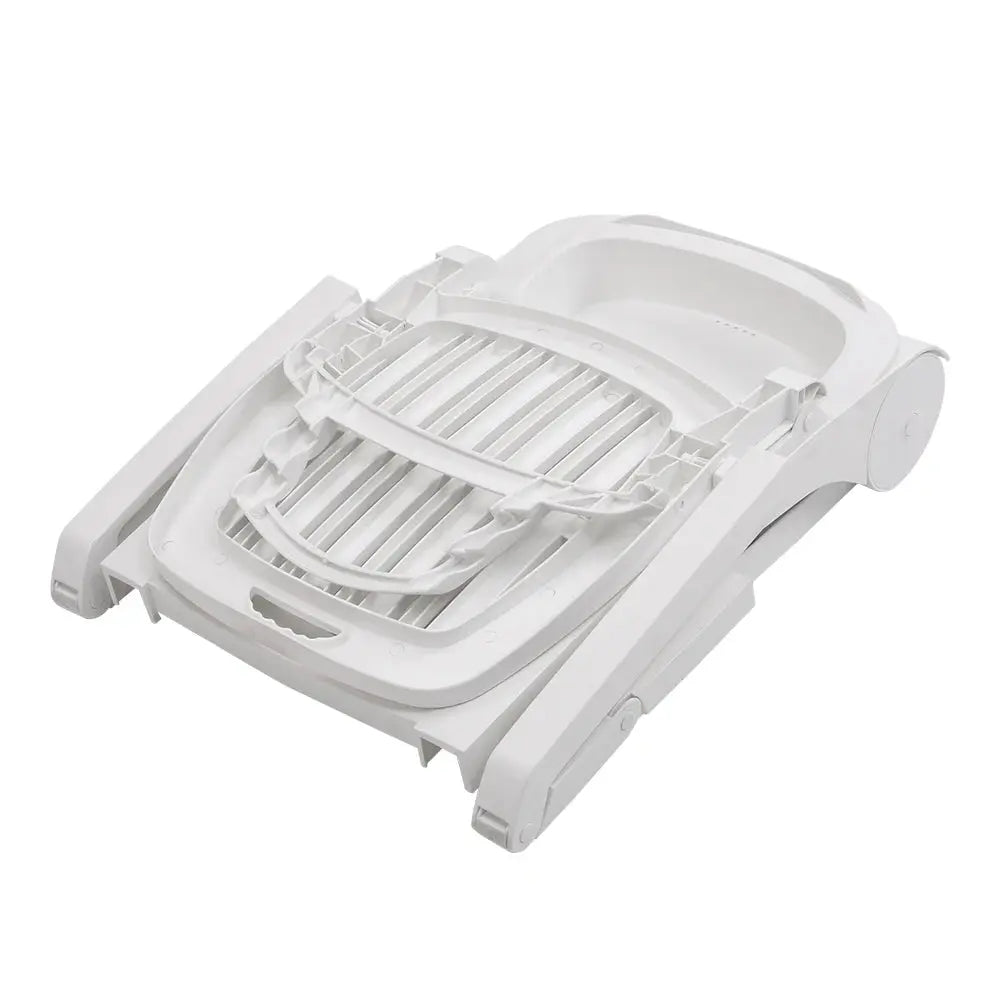 Outdoor Plastic Folding Leisure Chair with Wheels Furnish Wise
