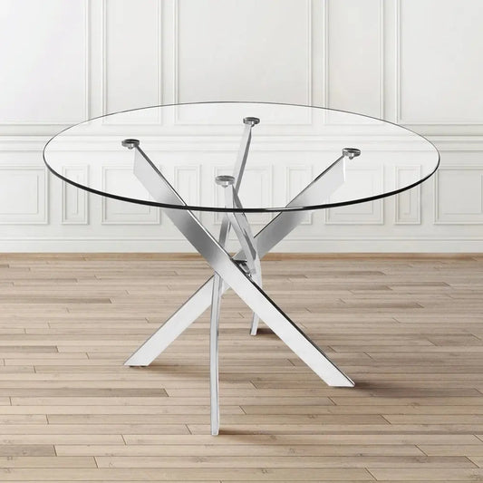Stylish Tempered Glass Coffee Table Furnish Wise