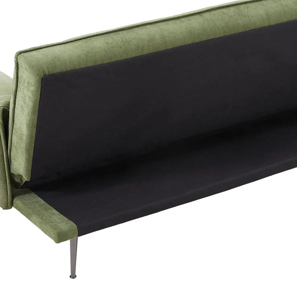 3-Seater Contemporary Convertible Sofa Bed with 2 Pillows Furnish Wise