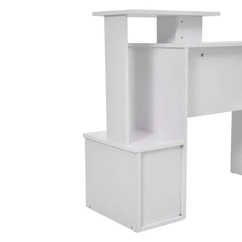 White Multipurpose Home Office Computer Desk