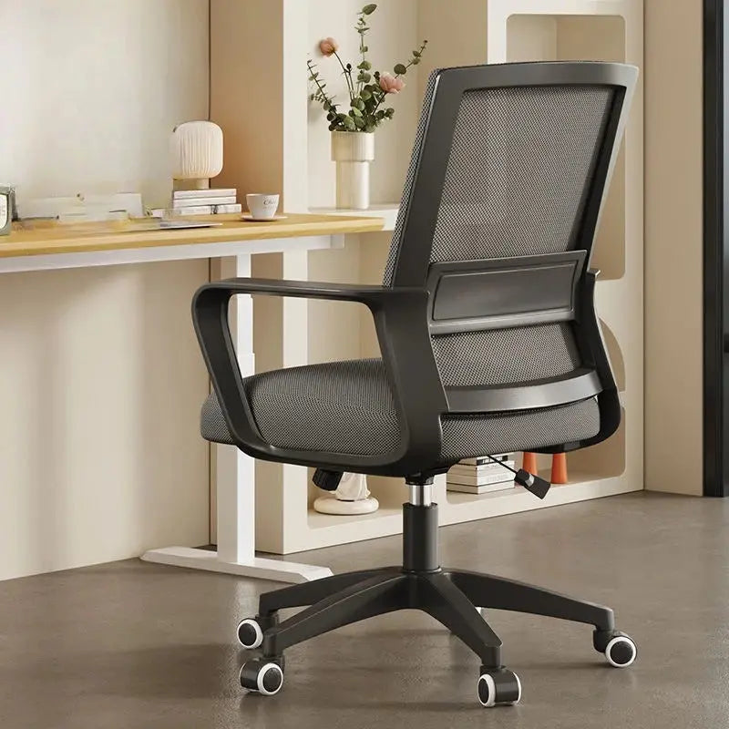 Height-Adjustable Recliner Chair - Ergonomic Rocking Office Chair with Wheels, Multi-Purpose Armchair for Living Room Furnish Wise