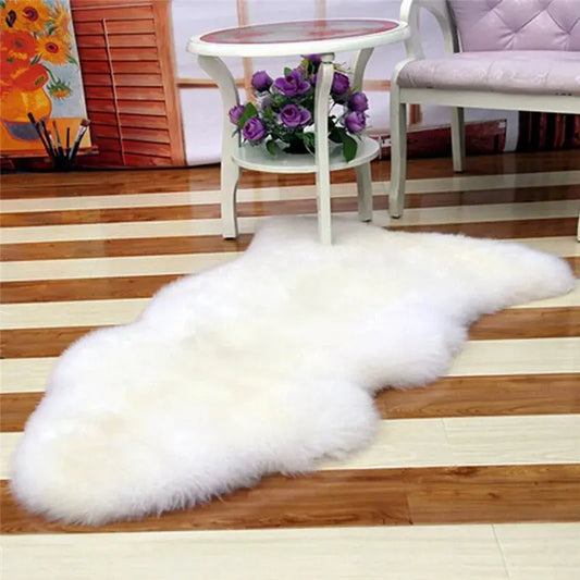 Anti-Skid Shaggy Fluff Rug Furnish Wise