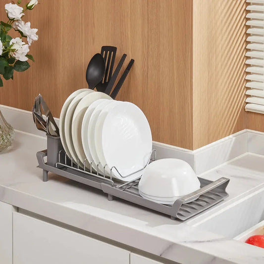 Multifunctional Kitchen Dish Drying Rack, Tableware Storage Rack Furnish Wise