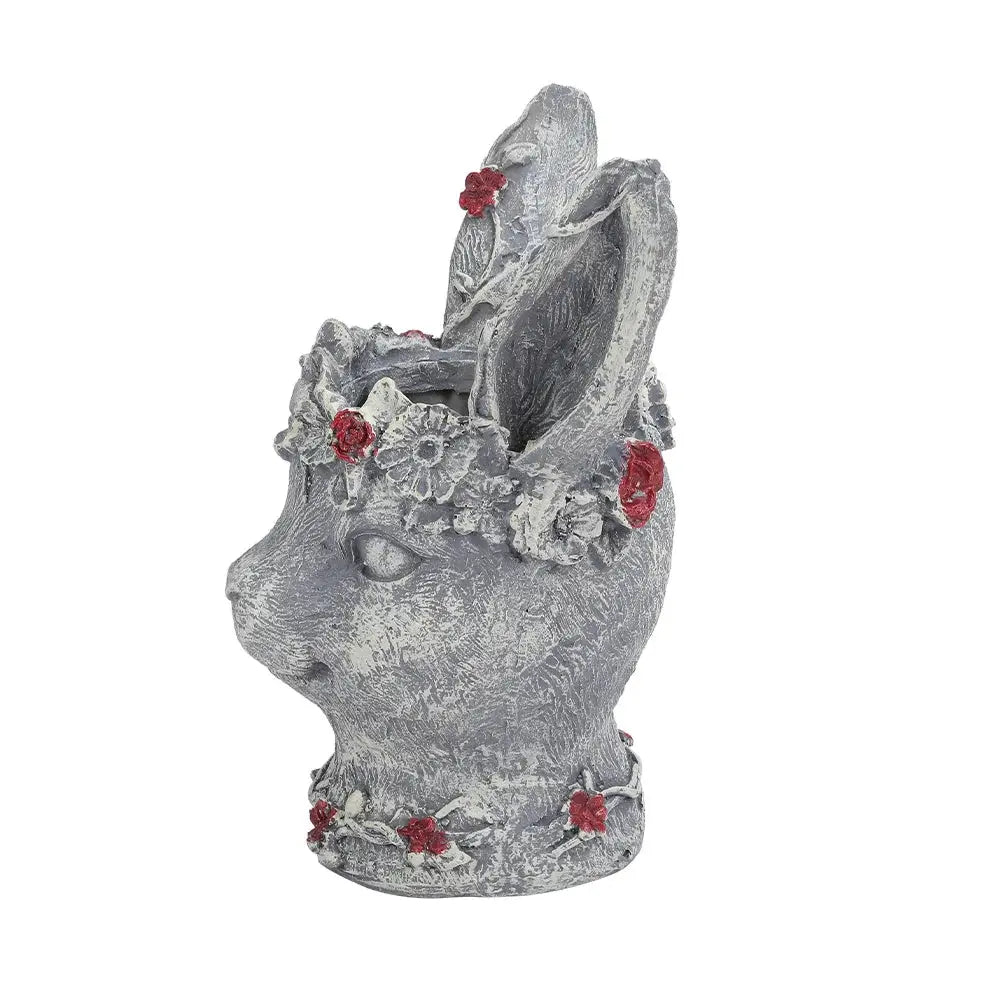 Rabbit Resin Animal Statue Hare Figurine Ornament