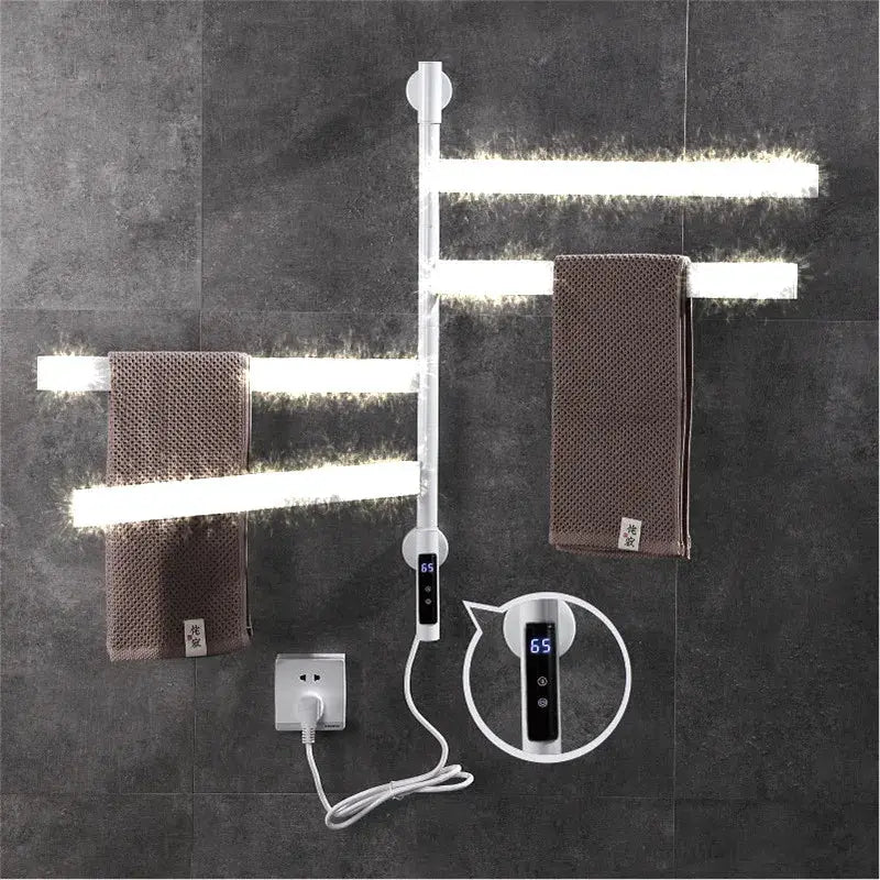 180 Degrees Smart Electric Bath Towel Warmer Furnish Wise