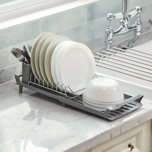 Multifunctional Kitchen Dish Drying Rack, Tableware Storage Rack Furnish Wise