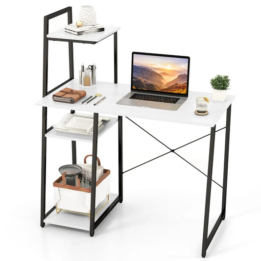 PC Laptop Workstation Desk Furnish Wise