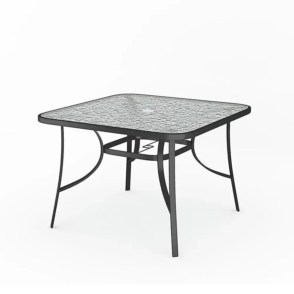Garden Ripple Outdoor Glass Coffee Table Furnish Wise