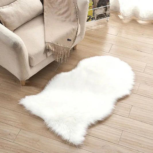 Anti-Skid Shaggy Fluff Rug Furnish Wise
