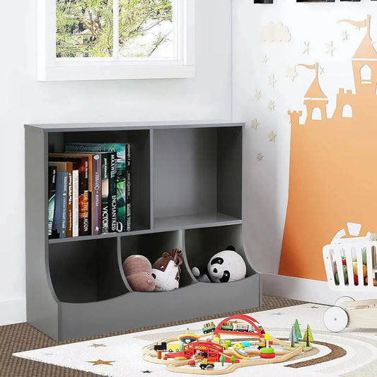 Grey 2 Tier Open Style Storage Organiser