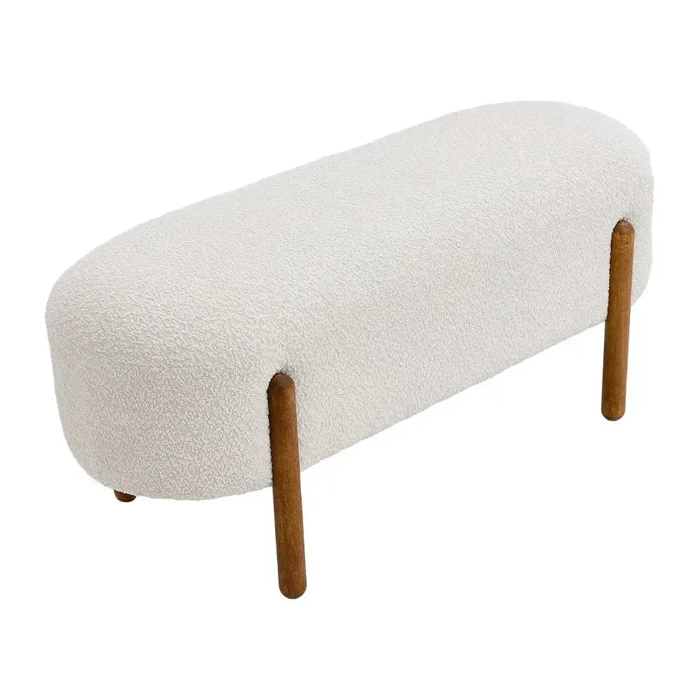 Rectangular Contemporary Household Upholstered Bench Furnish Wise