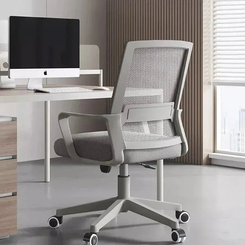 Height-Adjustable Recliner Chair - Ergonomic Rocking Office Chair with Wheels, Multi-Purpose Armchair for Living Room Furnish Wise