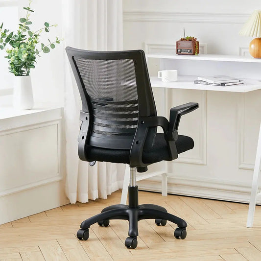 Office Desk Mesh Swivel Chair Furnish Wise