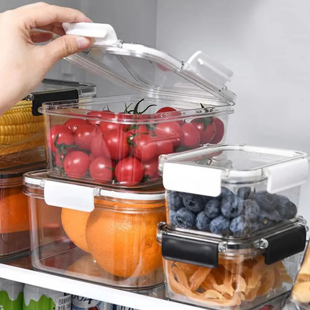 3-Piece Transparent Stackable Bento Lunch Box Set