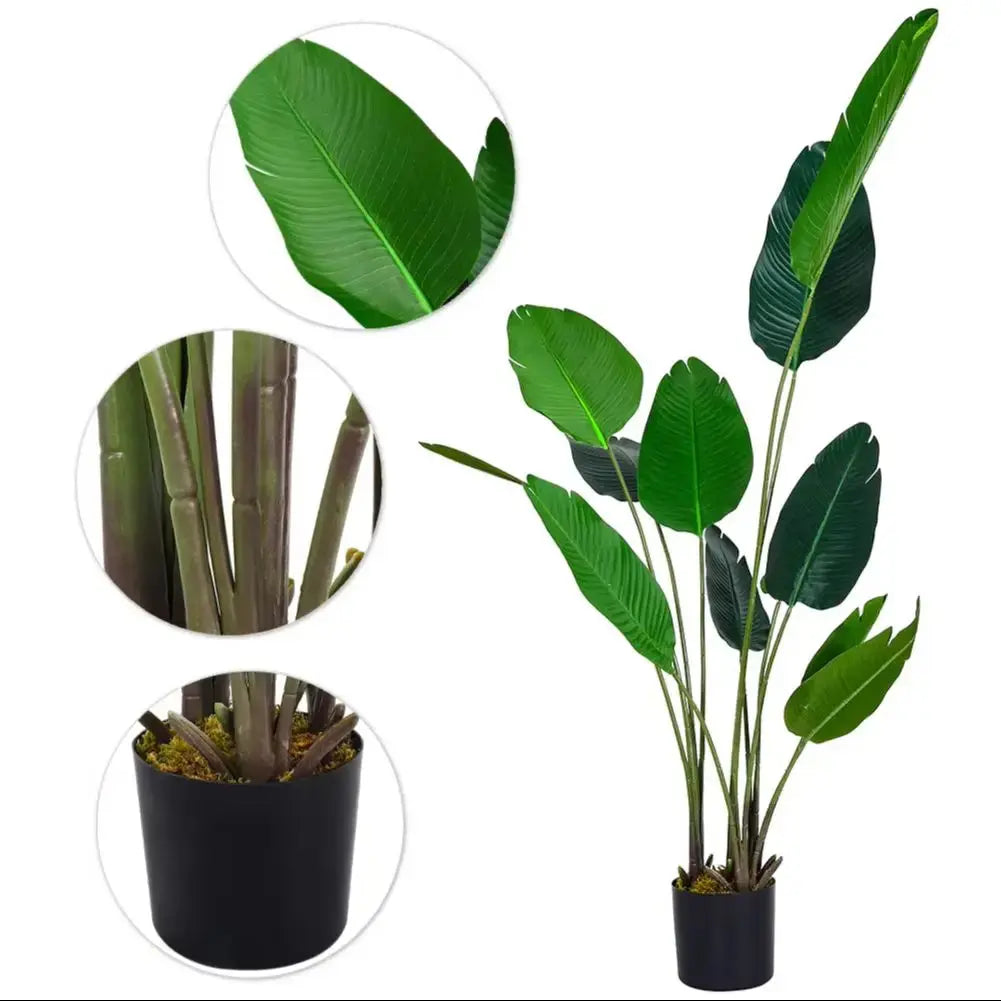 Artificial Banana Tree in Pot Fake Plant