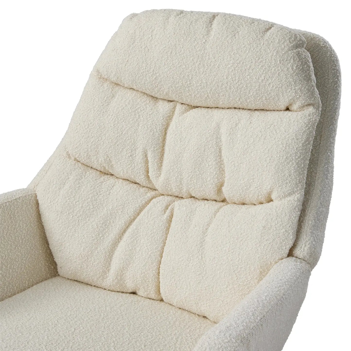 Teddy Fleece Upholstered Rocking Chair