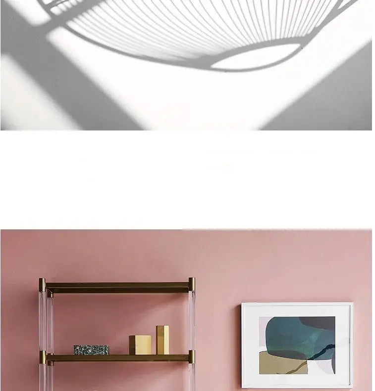 Creative Hollow Out Golden Luxury Armchair Furnish Wise