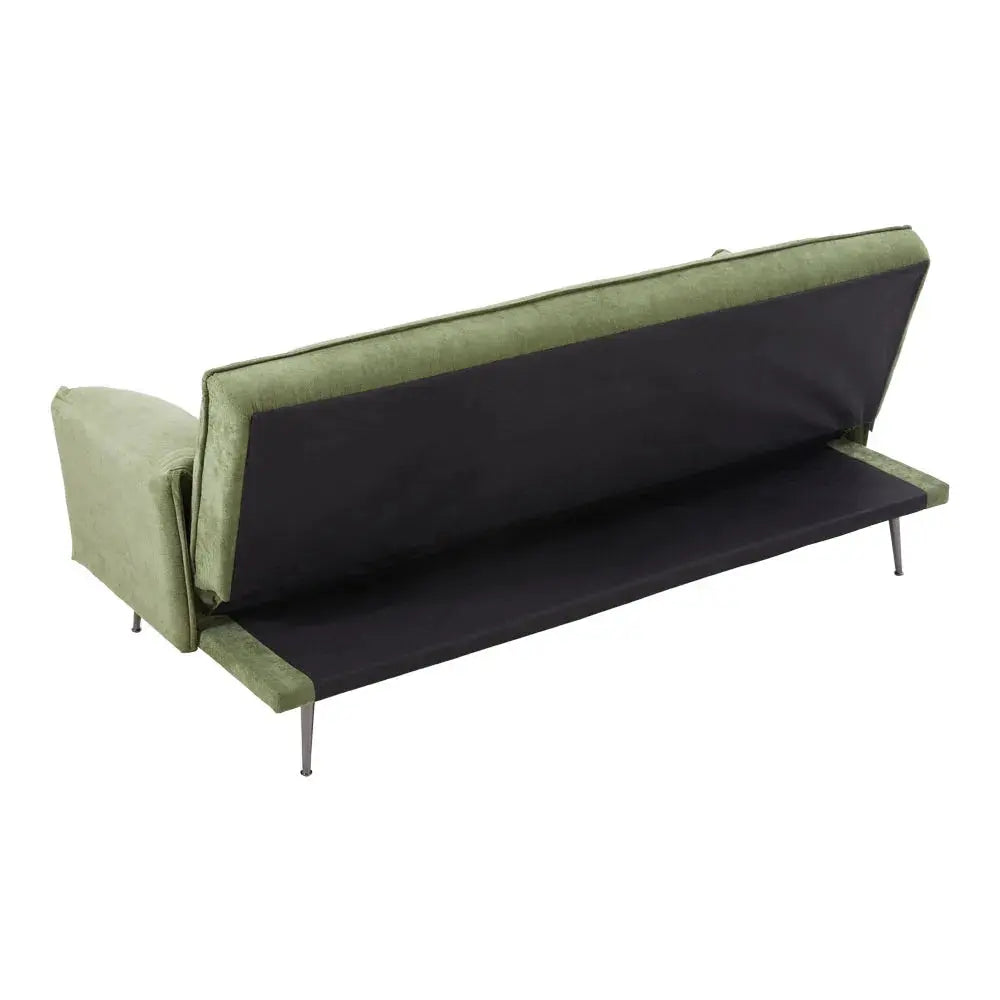 3-Seater Contemporary Convertible Sofa Bed with 2 Pillows Furnish Wise