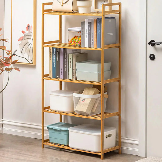 5-Tier Wooden Storage Rack