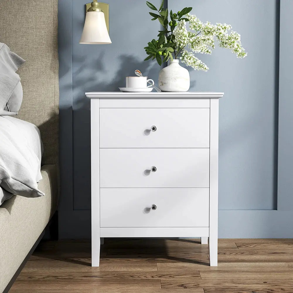 Multi-Drawer Vertical Storage Cabinet Nightstand
