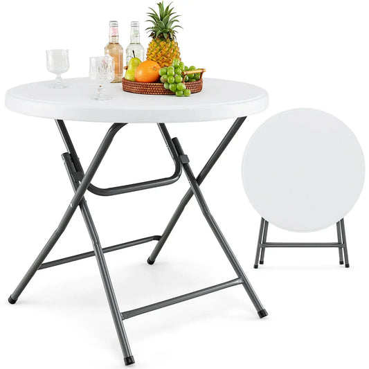 Round Folding Table Furnish Wise
