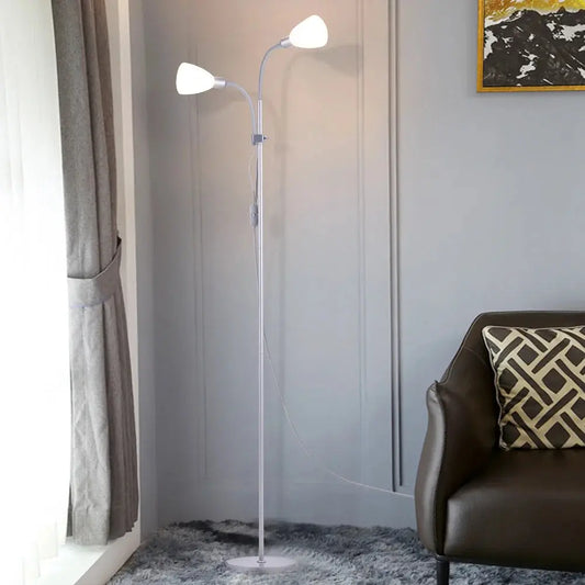 Adjustable Standing Double Headed Floor Lamp Furnish Wise