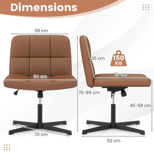 Modern Criss Cross Desk Chair Furnish Wise