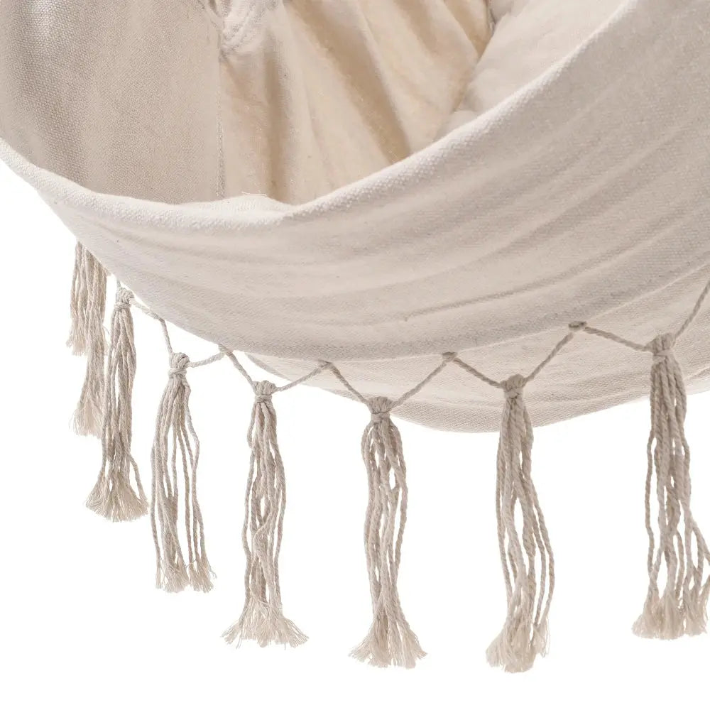 Bohemian Hanging Chair with Tassels