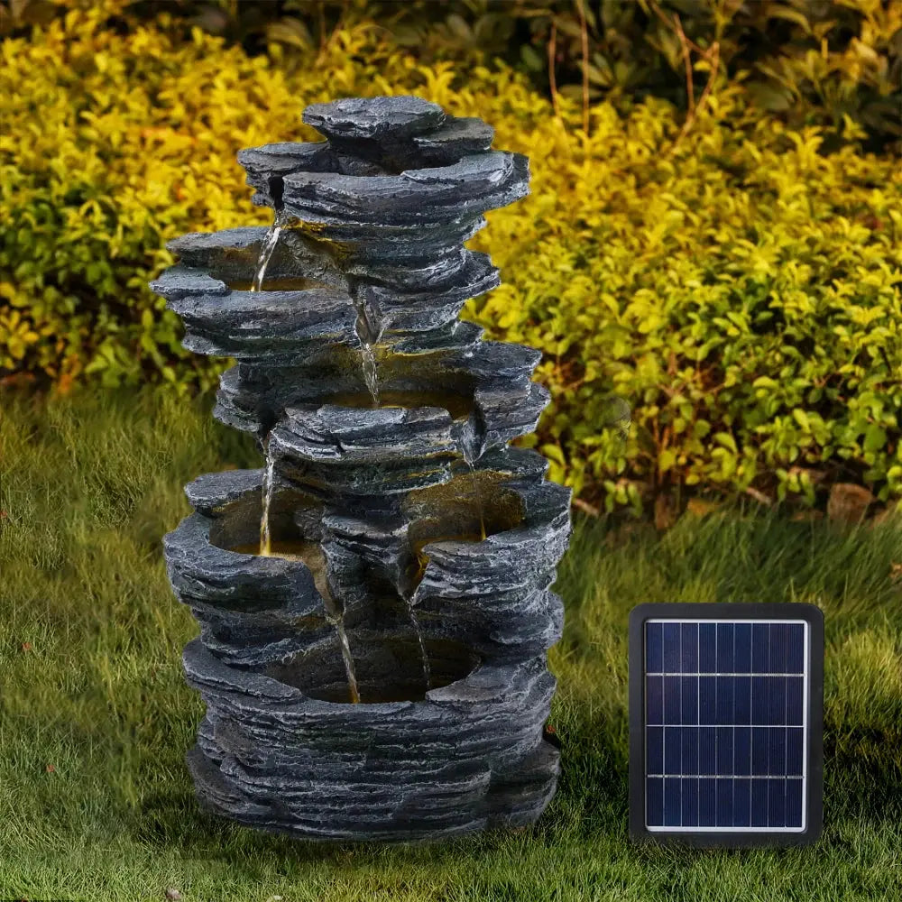 Outdoor Solar-Powered Water Fountain Decor Energy-efficient and Eco-friendly