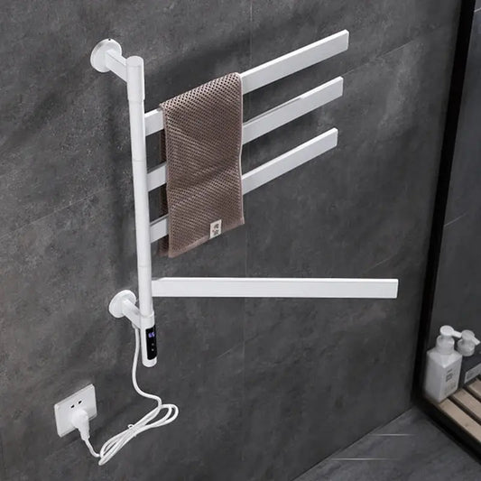180 Degrees Smart Electric Bath Towel Warmer Furnish Wise