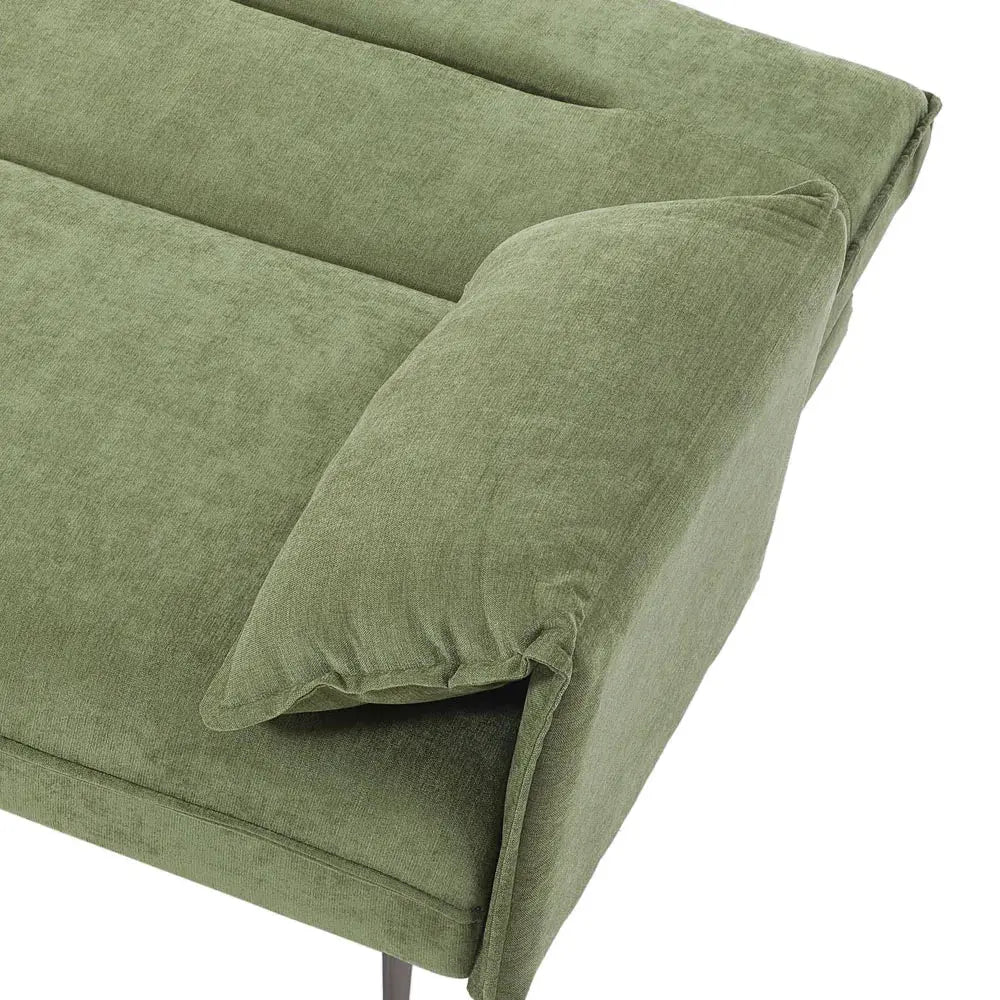 3-Seater Contemporary Convertible Sofa Bed with 2 Pillows Furnish Wise